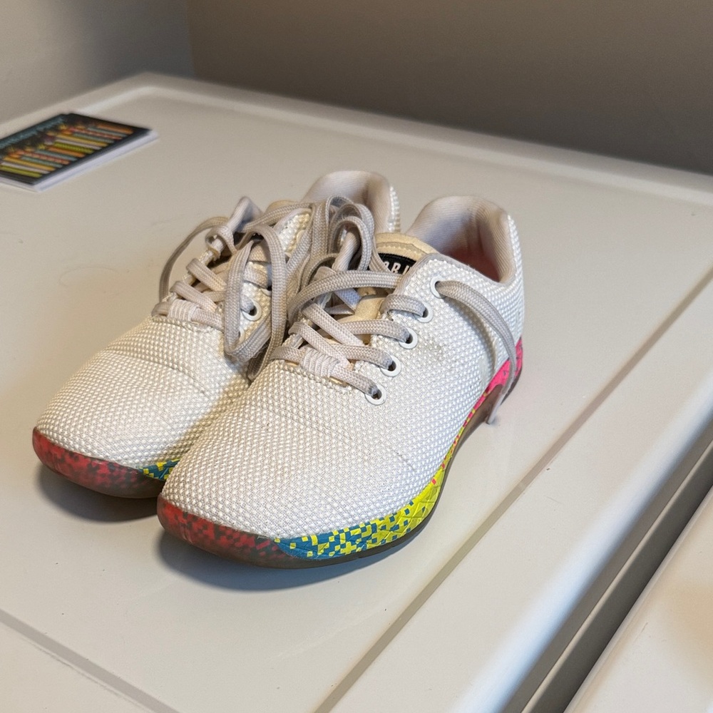 NOBULL White and Multicolor Sneakers